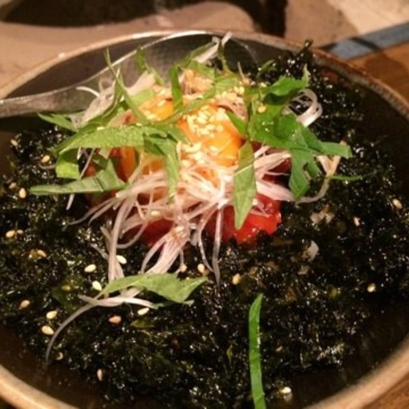 〆の飯(焼肉 鳴尾 銀座本店)