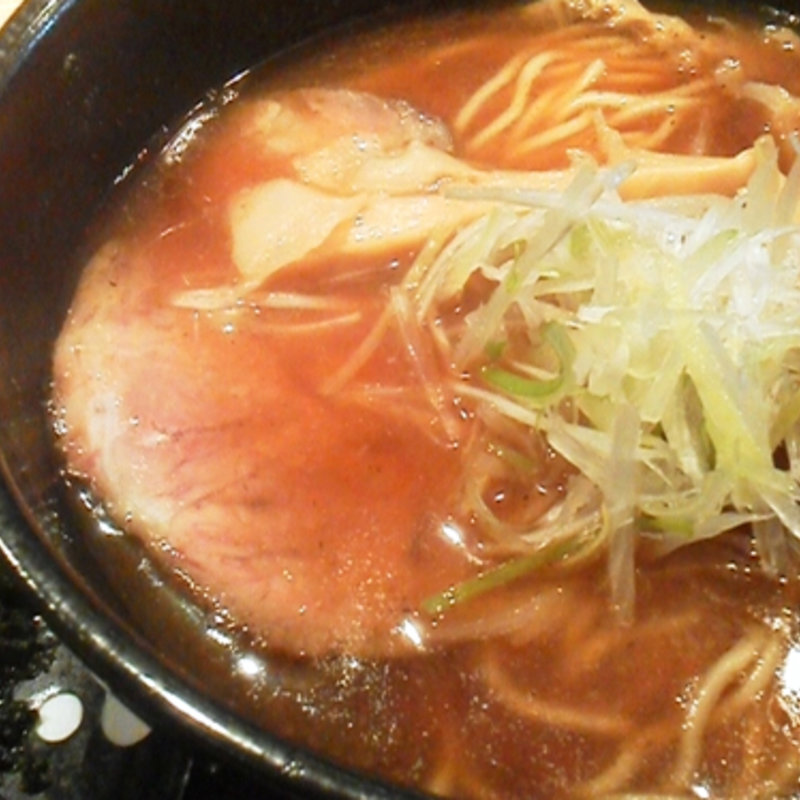 魚介醤油+あおさ海苔 (桃李)