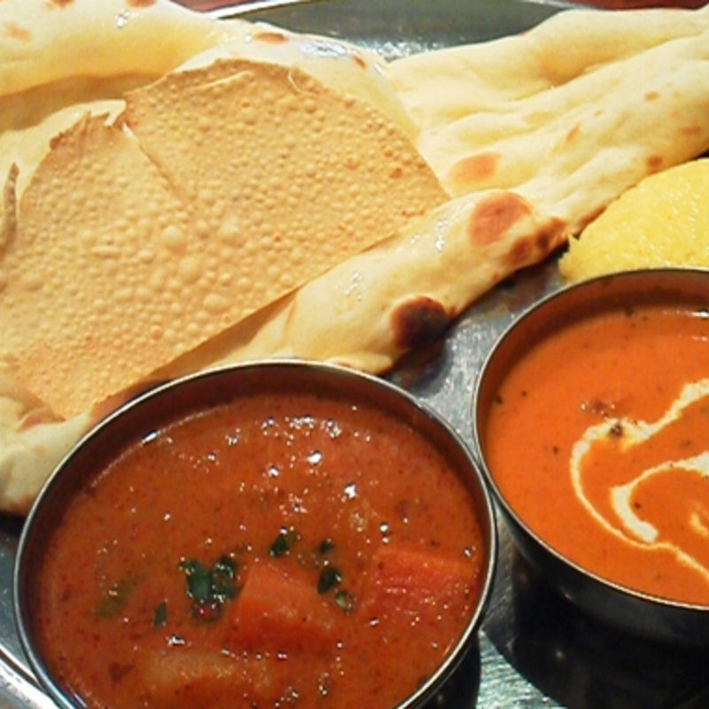 ランチカレーセット(ムンバイ 市ヶ谷店)