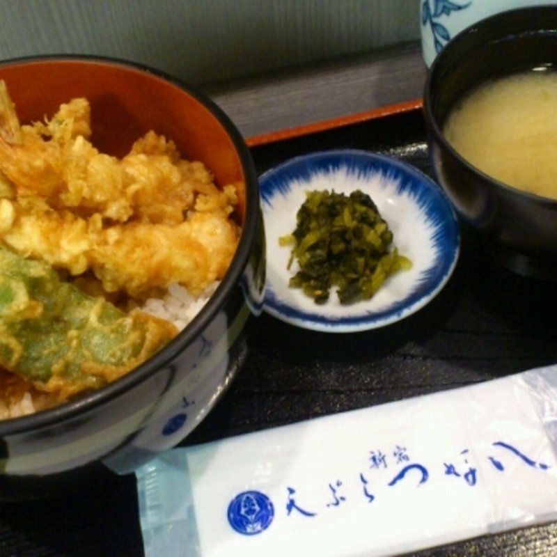 海老天丼(天ぷら新宿つな八 新宿西口店)