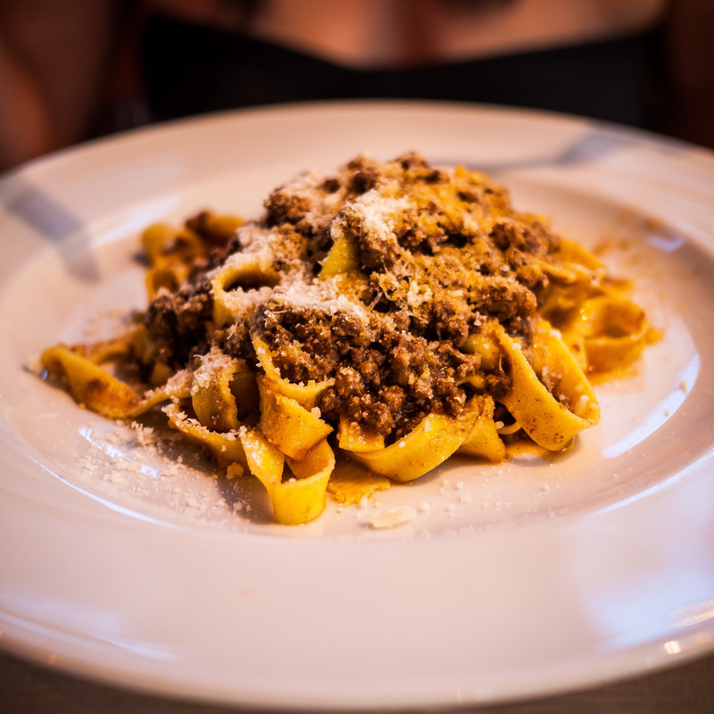Tagliatelle al ragu' antico (Hotel Ristorante Cesare )
