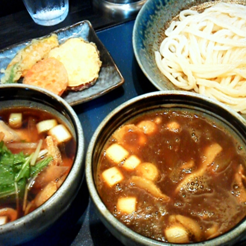 肉汁&カレー汁うどん (竹國 武蔵野うどん 所沢プロペ店)