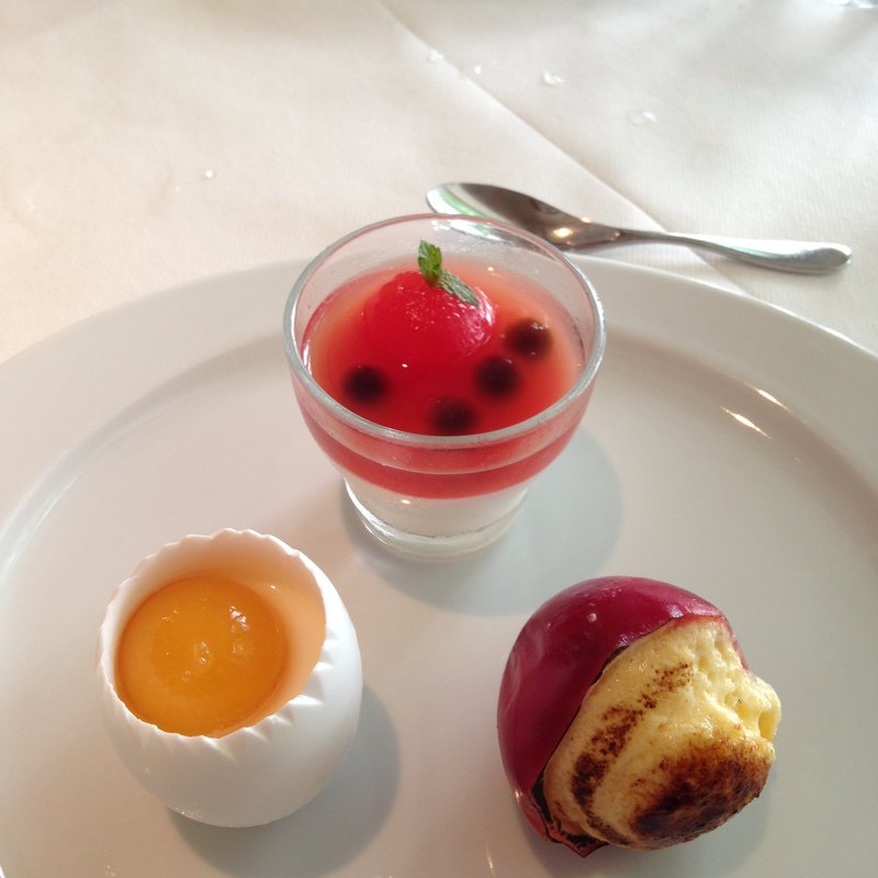 三種のデザート(表参道バンブー)