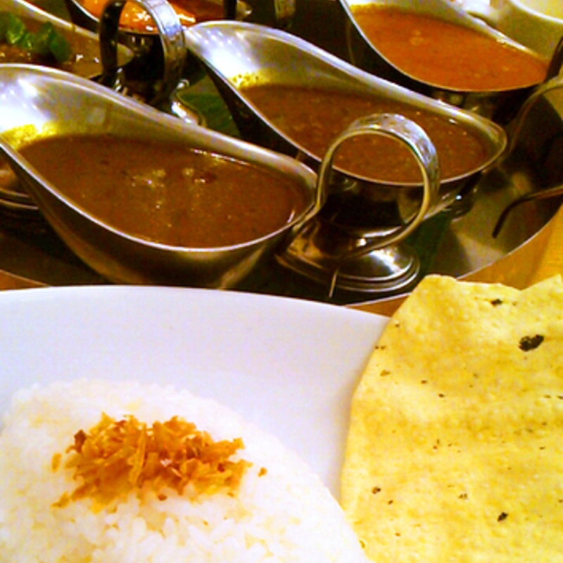 5店盛りコンボカレー(東京カレー屋名店会 東京ソラマチ店 )