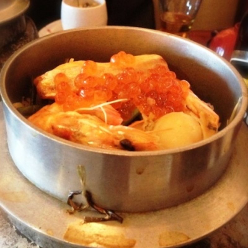 シーフード釜飯(割烹華)