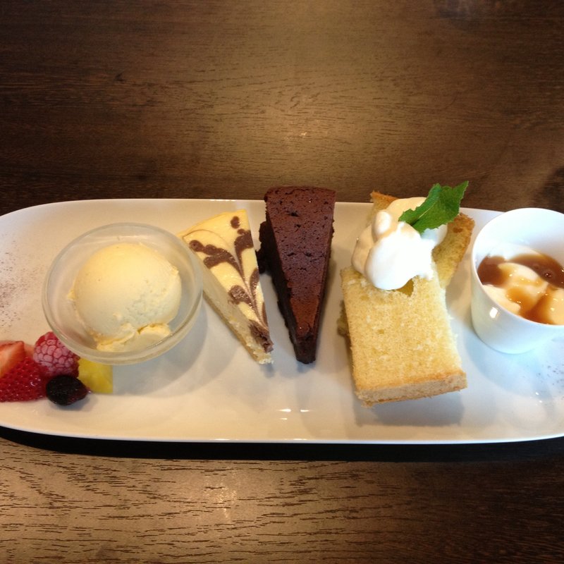 スイーツプレート(Cafe KURUMA28)