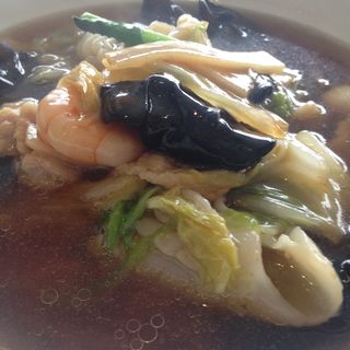 五目麺(中華菜館 源記)