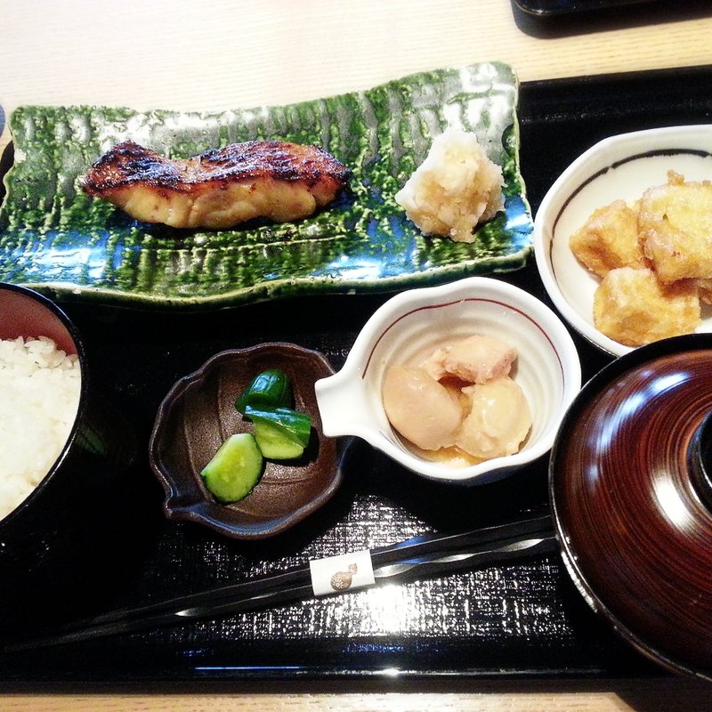 金目鯛西京焼き定食(恵比寿 いなきあ )