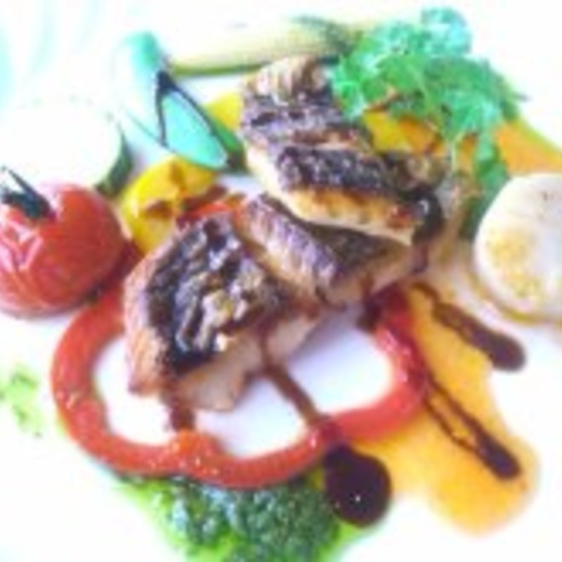 【シェフおすすめランチ】　魚料理(Restaurant&Sweets花の妖精)