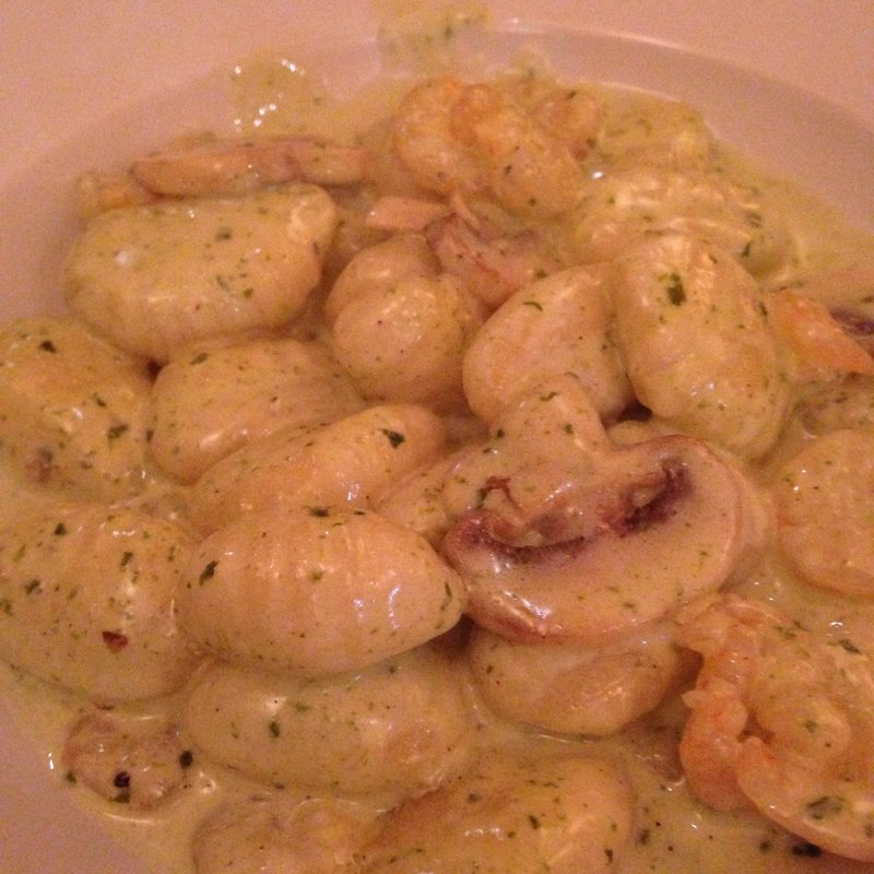 エビとクリームのジェノベーゼ(CURRY BAR GAKU)