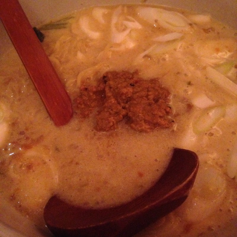 豆乳カレー拉麺(CURRY BAR GAKU)