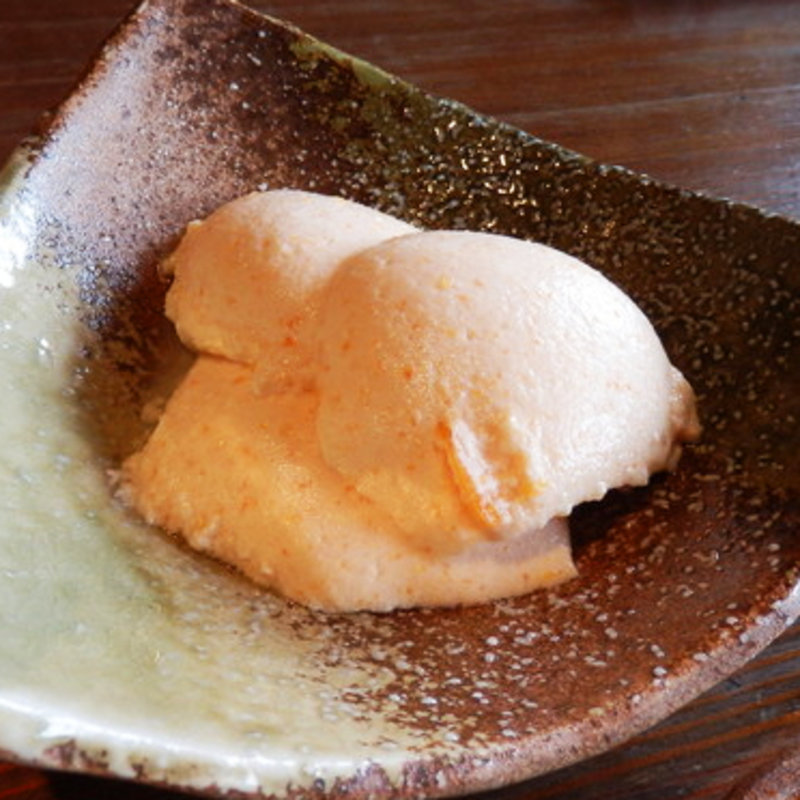 季節豆腐の人参豆腐 (とうふや )