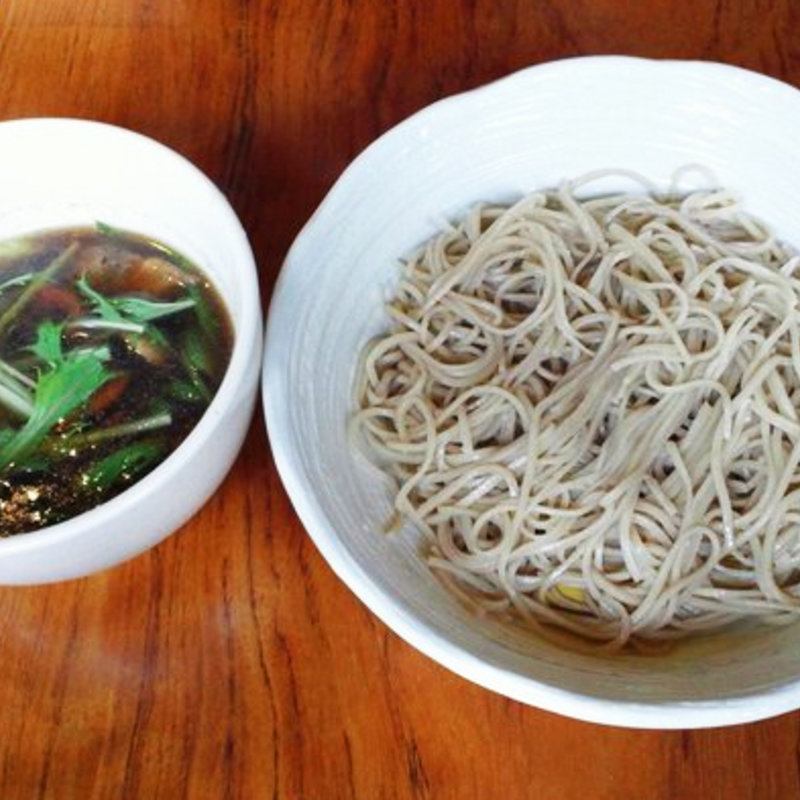 鴨汁そば(天王前 友季亭)