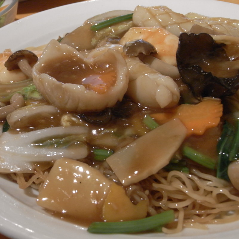 五目あんかけ焼きそば(宝珍楼 新丸子店)