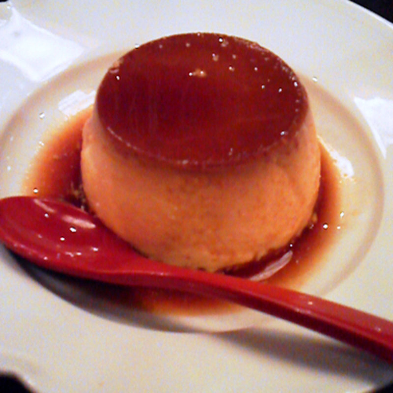 名物あつあつプリン (うなぎ 小林 （こばやし）)