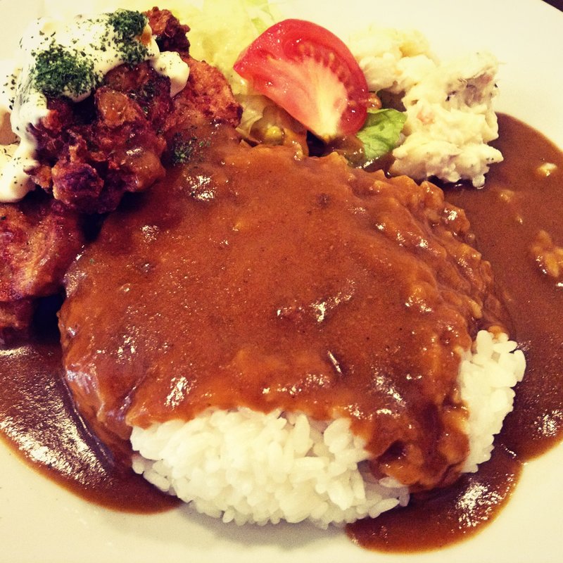 鶏から南蛮カレー(POP)