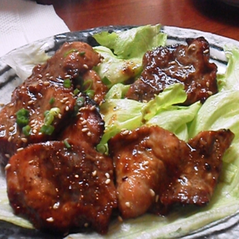 まぐろカルビ焼き (くろば亭 本店)