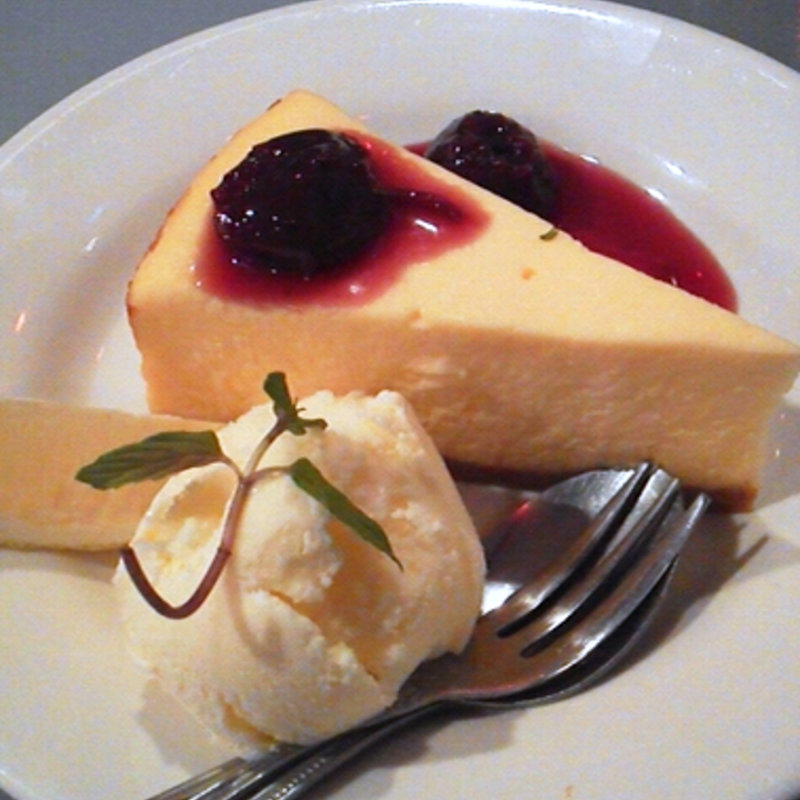 チーズケーキ(どぶ板食堂 Perry)