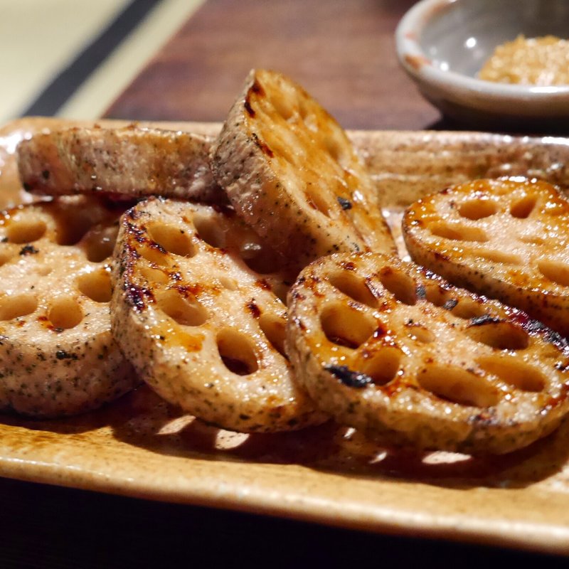 黒焼 焼野菜(葱や平吉 )