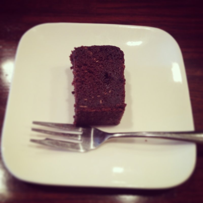 米粉とおからのキャロブ（ココア風味）ケーキ（ランチ）(il maggio)