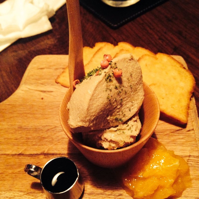 白レバーのパテ(古風 居酒屋 いぶき)