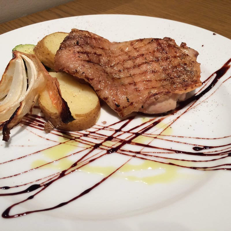 朝引き鶏のグリルセット(ブラッスリーブーJr.)