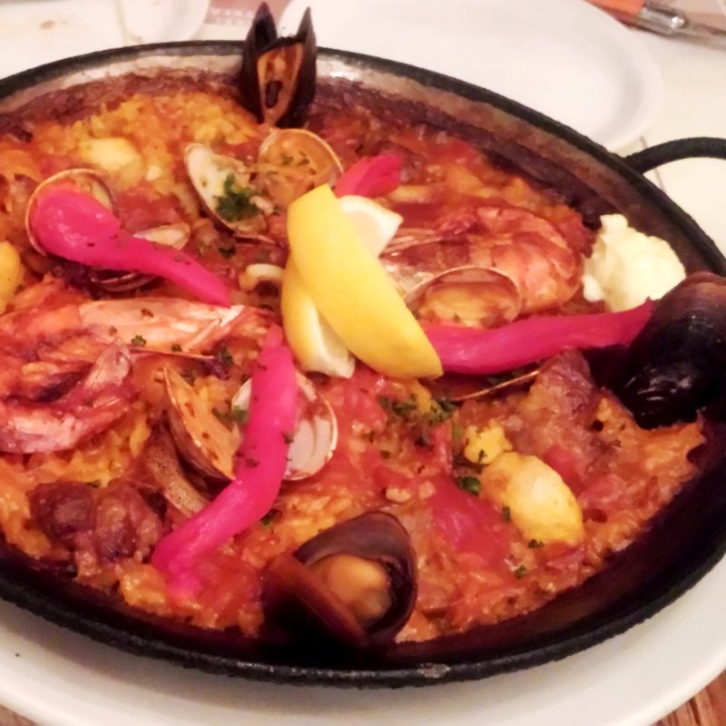 具だくさん海の幸のパエリア(Bar Español LA BODEGA 渋谷店（バル エスパニョール ラ ボデガ）)
