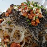 冷し汁なし黒胡麻坦々麺(ダブルハピネスダイニング)