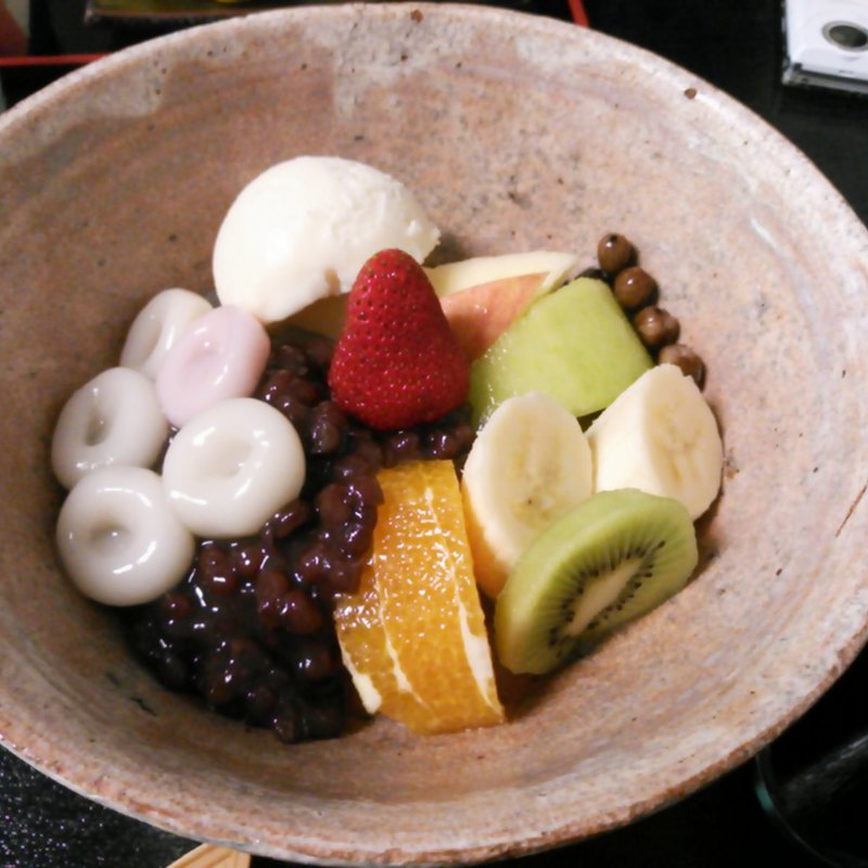 スーパークリームあんみつ(どっこいしょ)