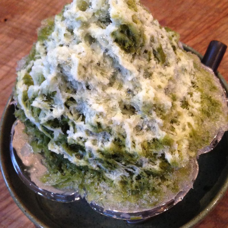 抹茶あずきかき氷(WOW （ワウ）)