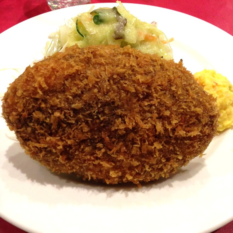 メンチカツランチ(レストラン 七條 (シチジョウ))