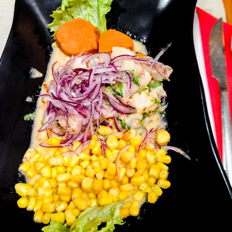 Cebiche de pescado(Casa Inka)