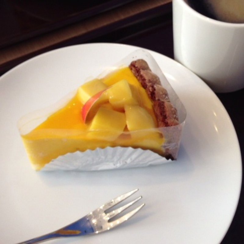マンゴータルト(カフェ・キートス)