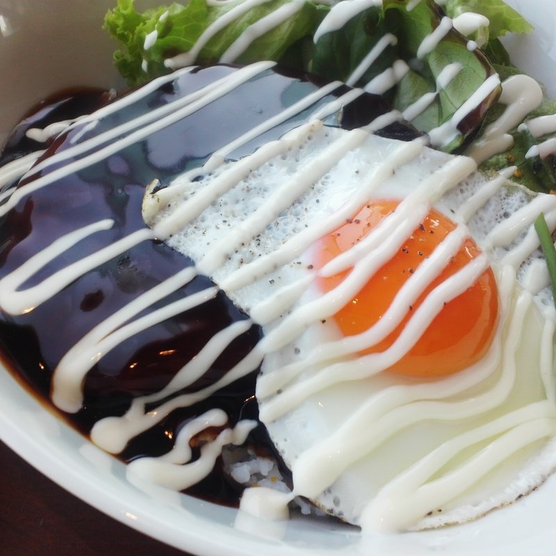 テリヤキ・ロコモコ(アロハテーブル 横浜ベイクォーター)