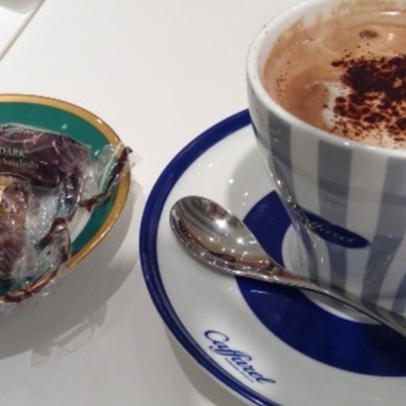 ホットチョコレート(カファレル グランフロント大阪店)