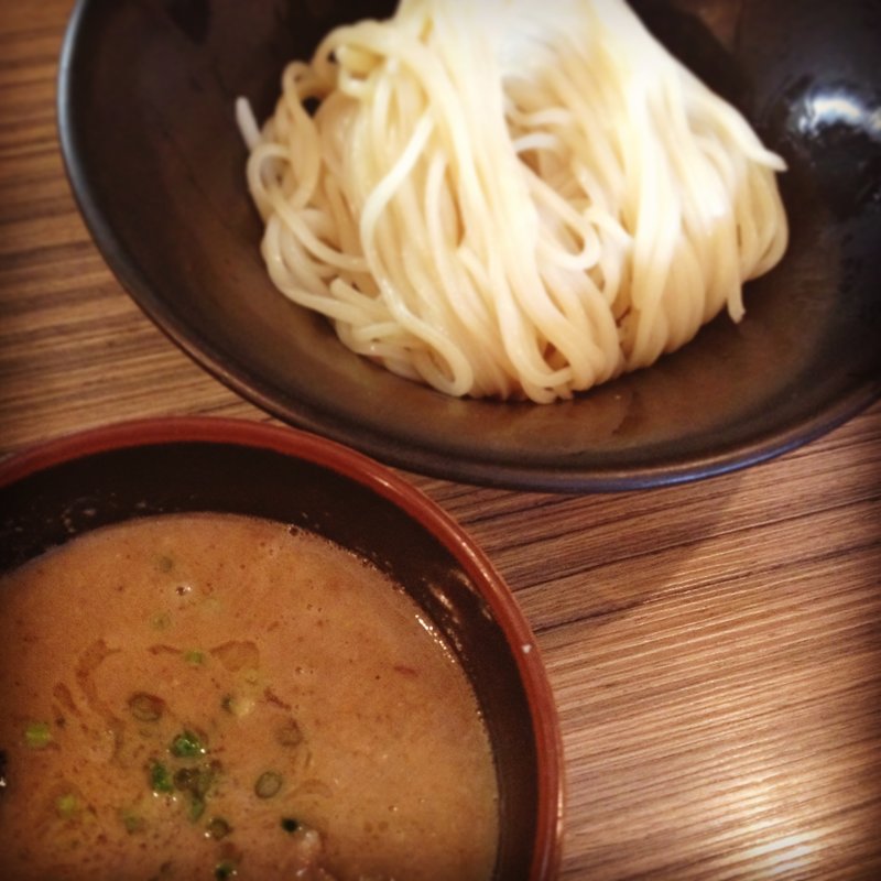 鶏豚骨つけ麺(吟醸らーめん 久保田 本店 )