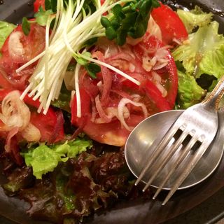 トマトと茗荷のサラダ(わがまま食材工房 joji)