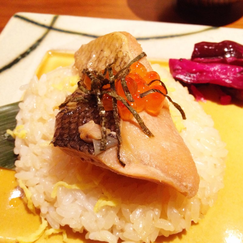 鮭とイクラのはらこ飯(かこいや 仙台駅前店 )