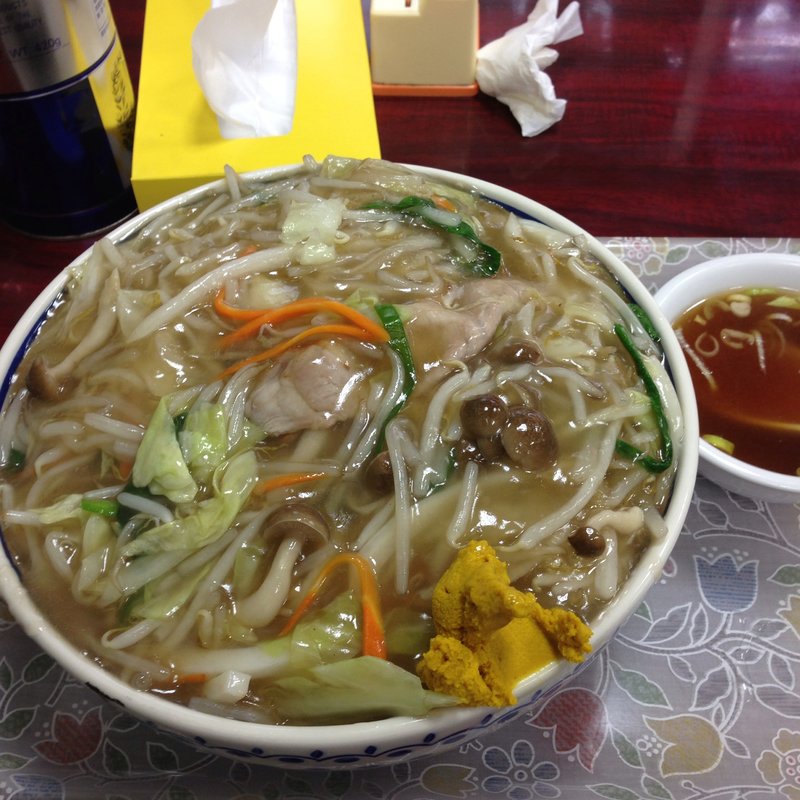 カタ焼きそば(焼肉の名門 天壇 銀座店)