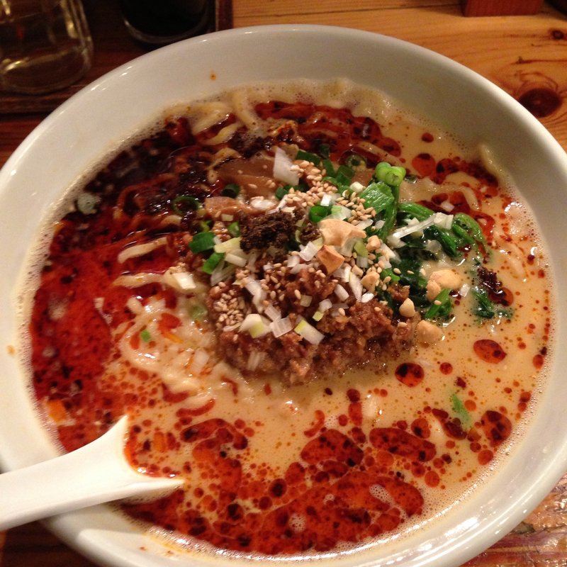坦々麺(麺飯食堂 なかじま)