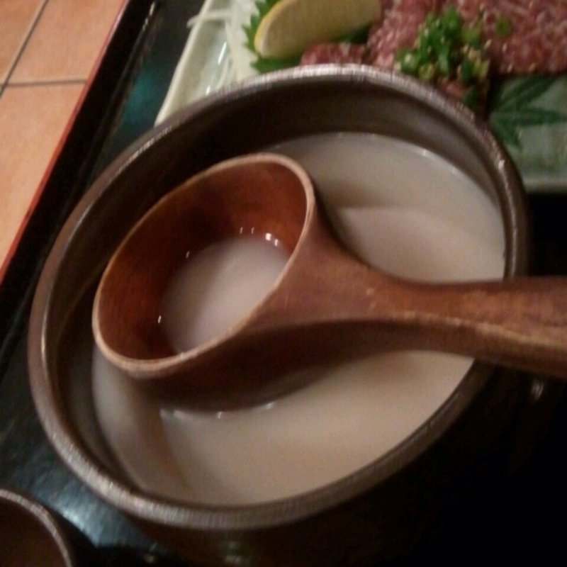 梨マッコリ(焼肉 みっちゃん)