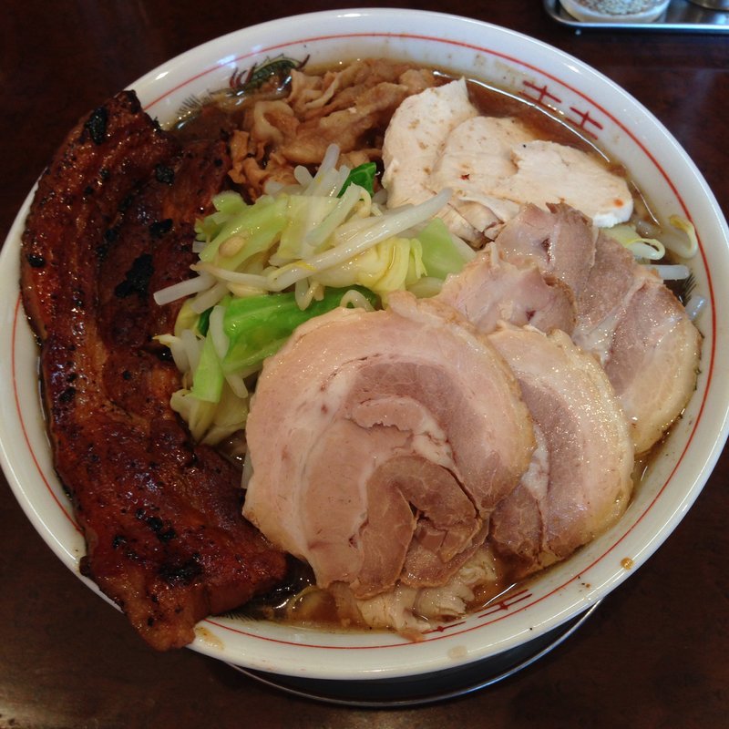 肉そば爆盛(ぼり・うむ 西早稲田本店 )