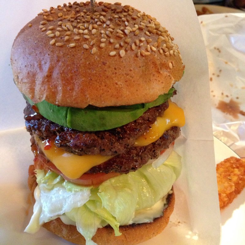 アボカド、肉ダブル(ビッグスマイル)