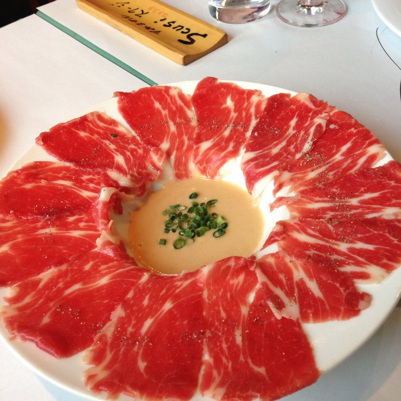 桜肉のカルパッチョ(コメ・スタ 野田市店)