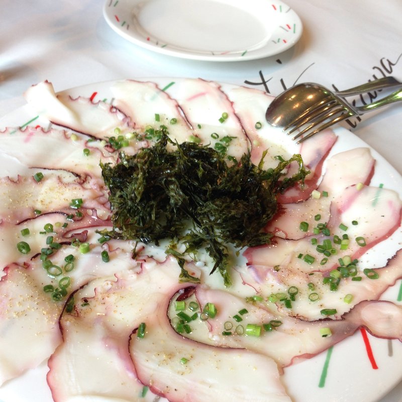 タコのカルパッチョ(コメ・スタ 野田市店)