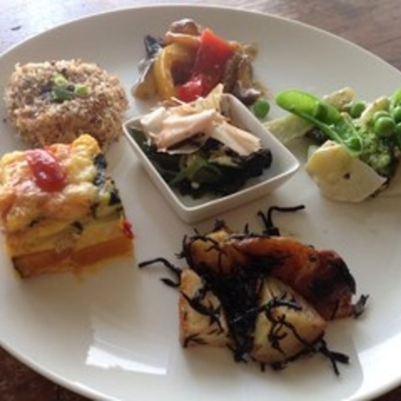 野菜のお皿(喫茶 ミンカ)