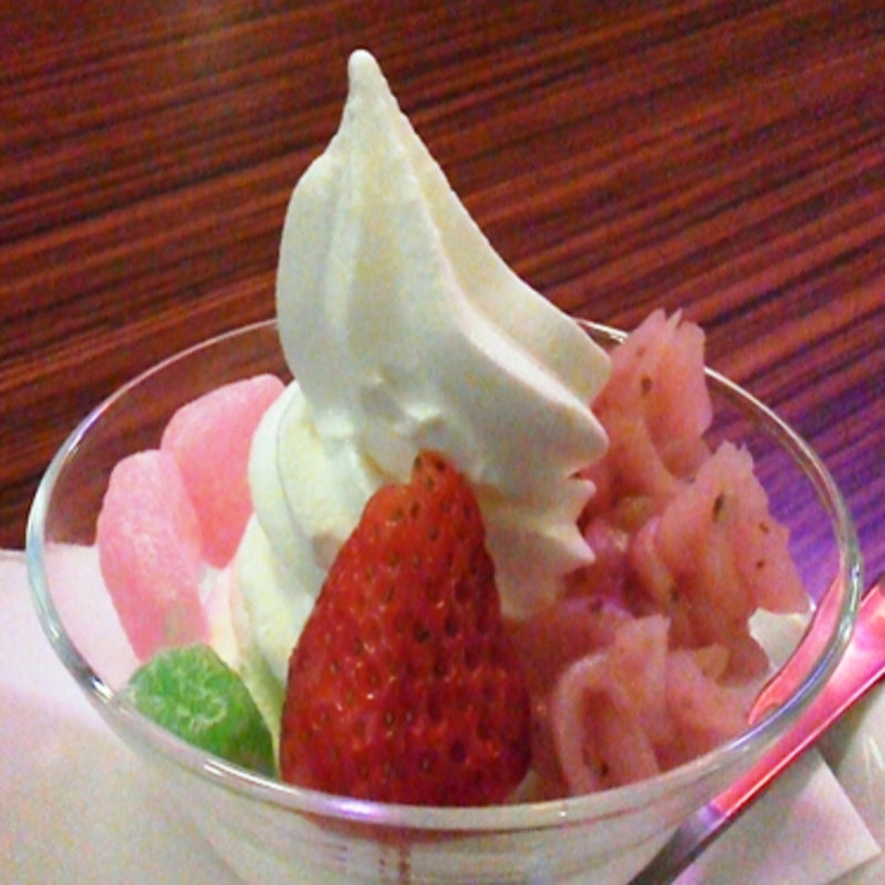 春のフローズンヨーグルト(グーギーズカフェ 千曲店 （googie's cafe）)