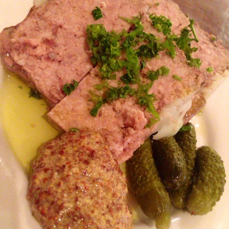 自家製豚肉とレバーの香草テリーヌ(BarNogawa)