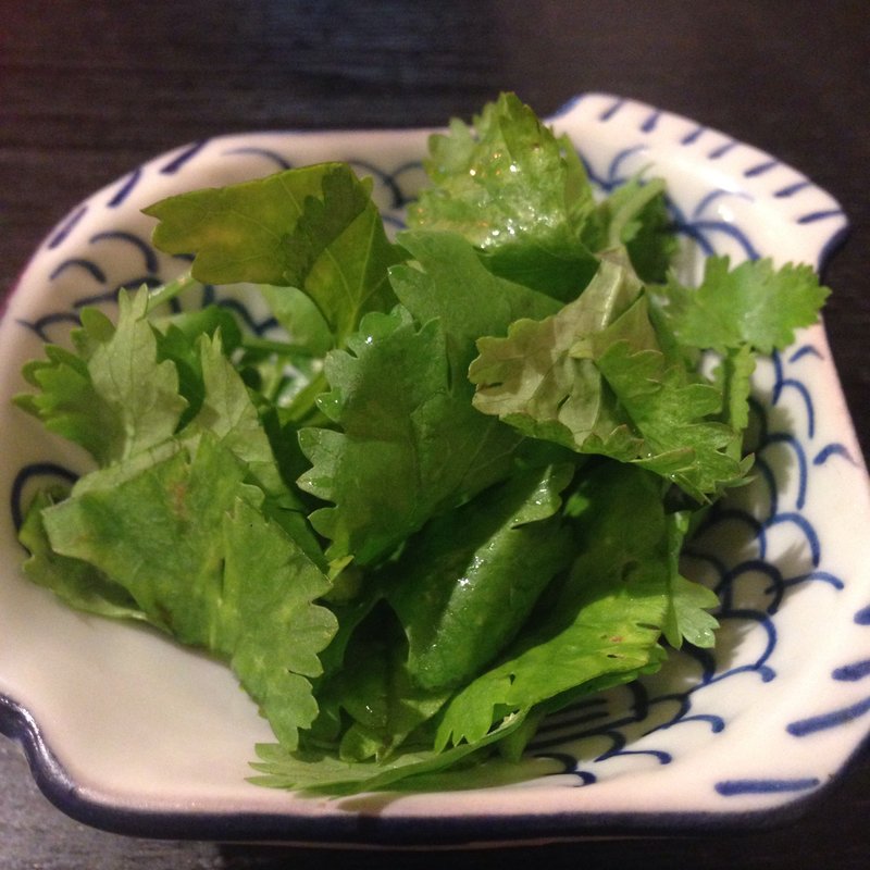 自家製パクチー(トムヤムクン)