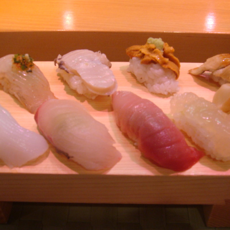 にぎり定食(寿司処 なだや)